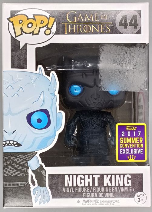#44 Night King (Translucent) Game of Thrones 2017 Con Box Damaged Funko POP