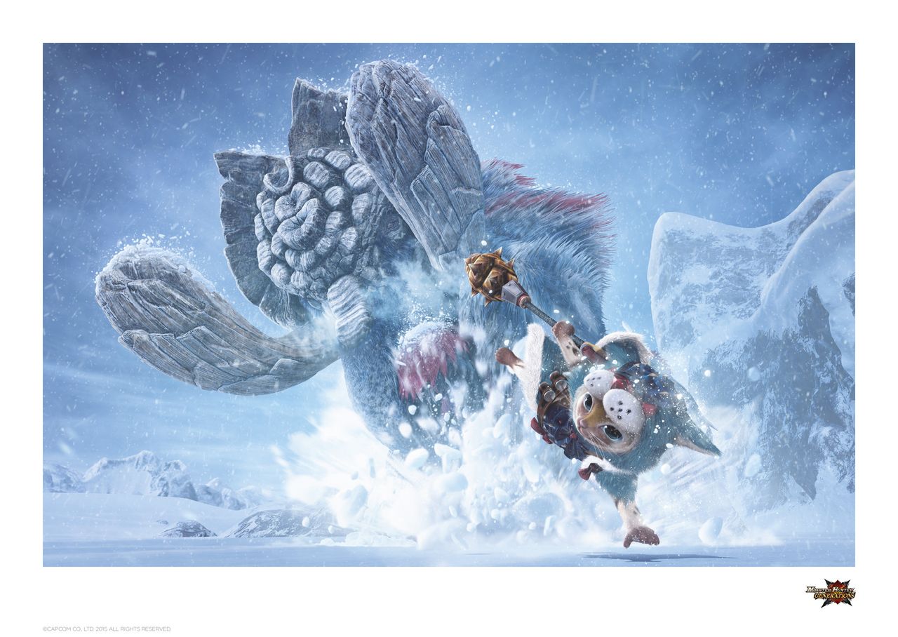 Monster Hunter Limited Edition Art Print Wall Art