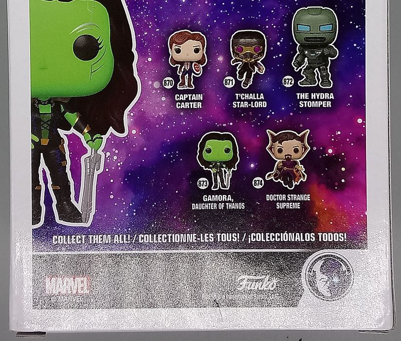 873 Gamora (Daughter of Thanos) - Marvel What If...? Box Damaged Funko POP