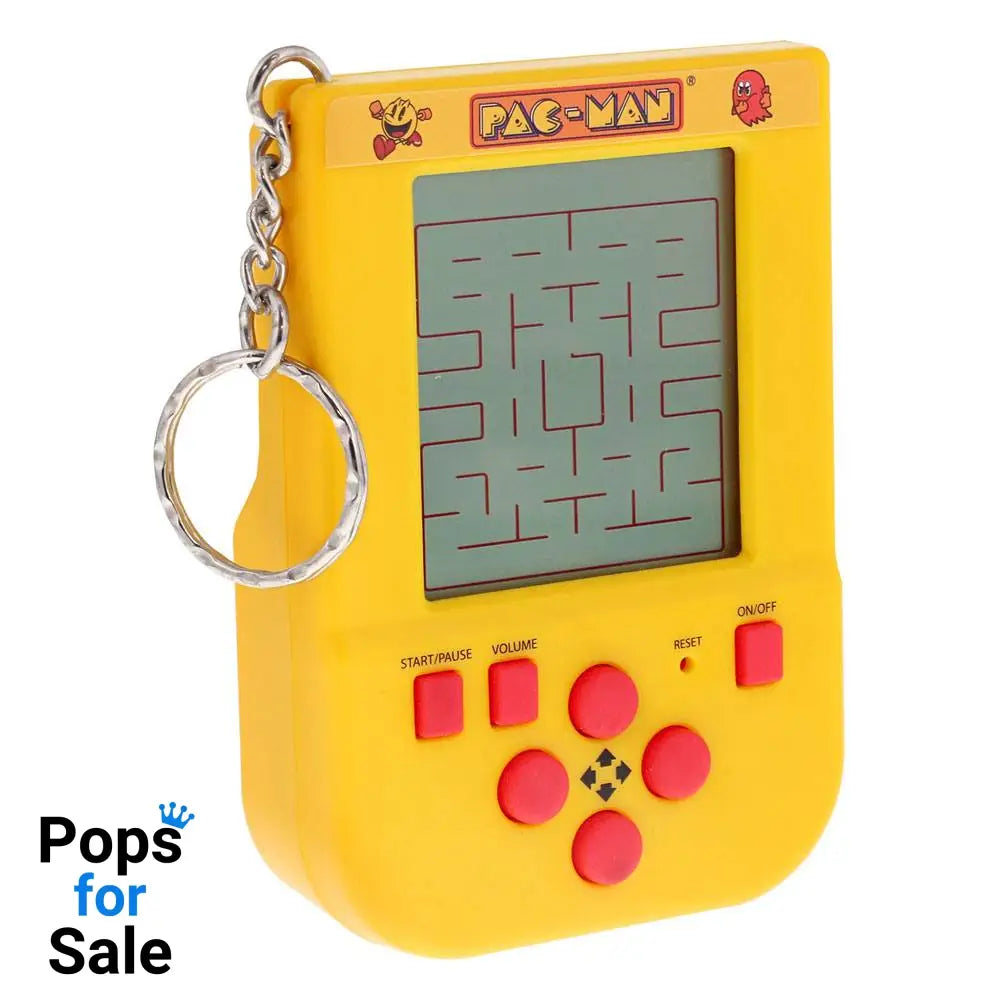 Pac-Man Mini Retro Handheld Video Game Keychain