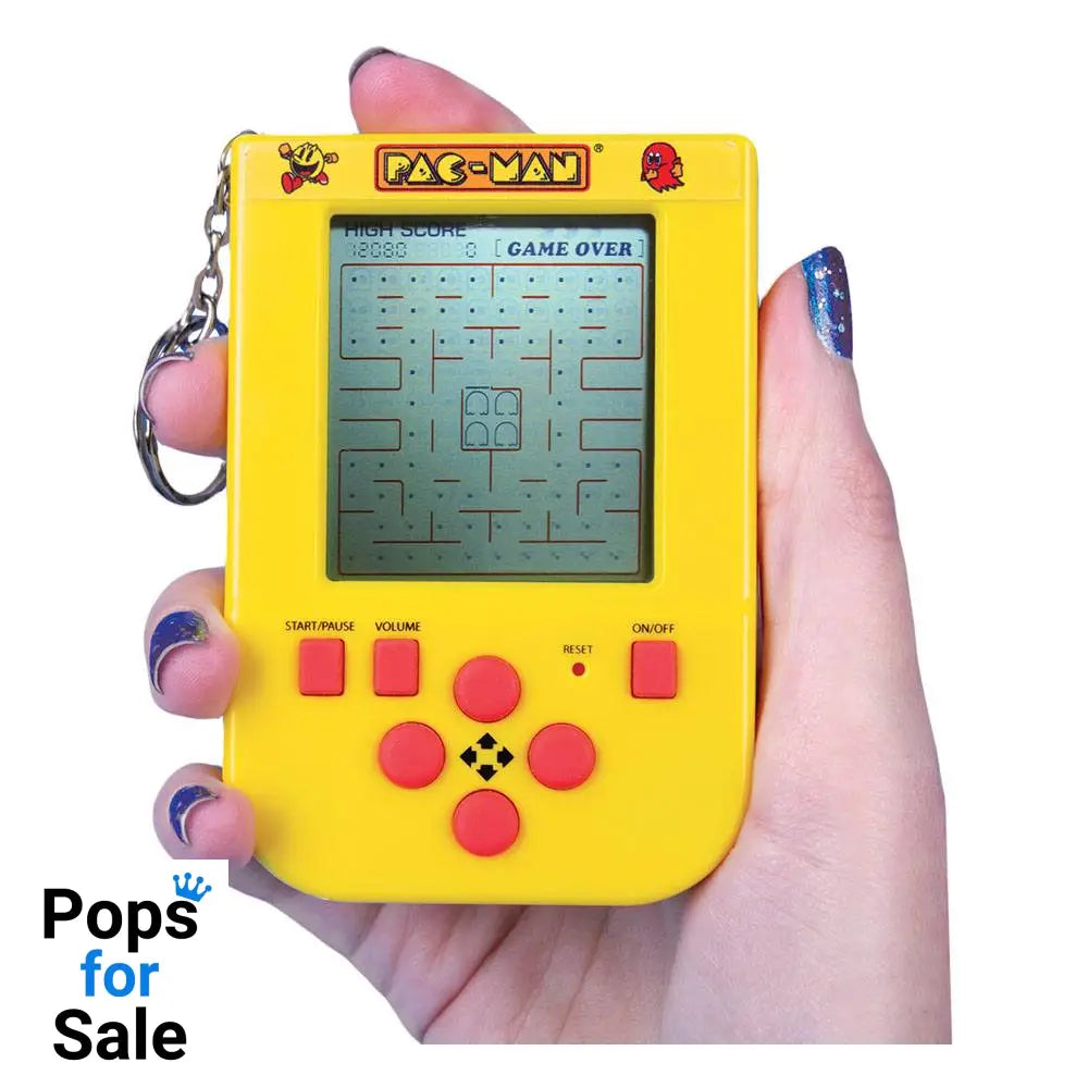 Pac-Man Mini Retro Handheld Video Game Keychain