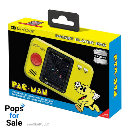 Pac-Man Portable Gaming System Pocket Player Pro