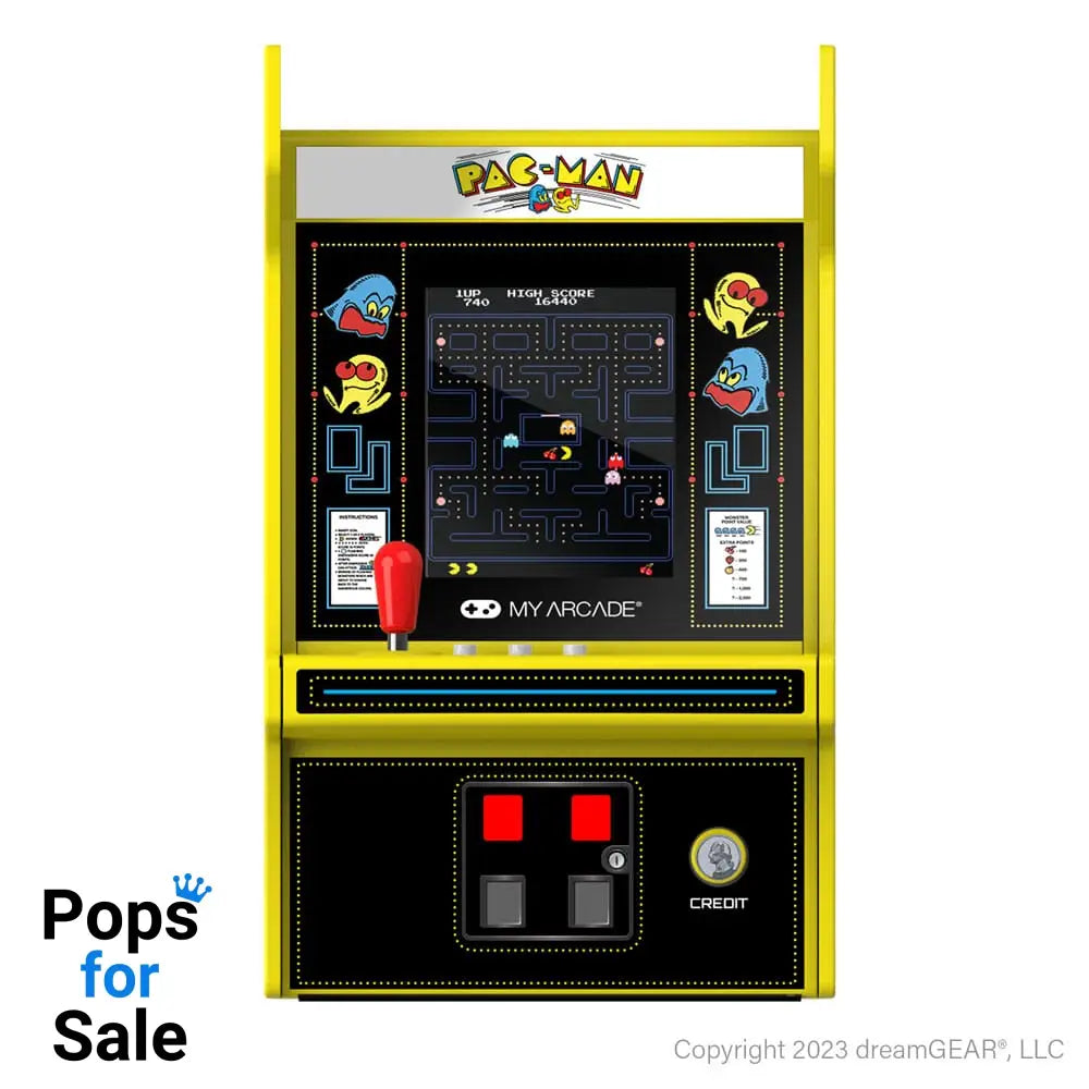 Pac-Man Portable Retro Arcade Micro Player Pro