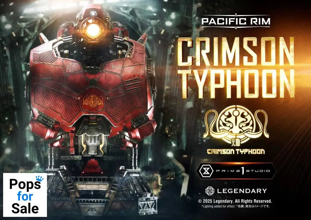 Pacific Rim Life Size Bust 1/1 Crimson Typhoon 73 cm