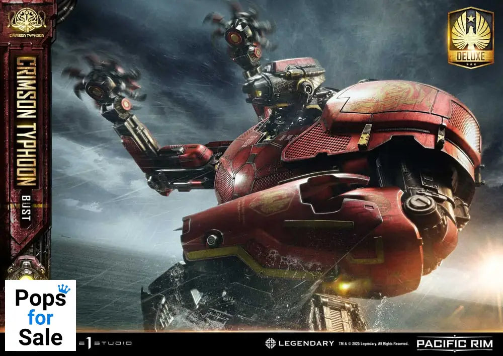 Pacific Rim Life Size Bust 1/1 Crimson Typhoon Deluxe Version 103 cm