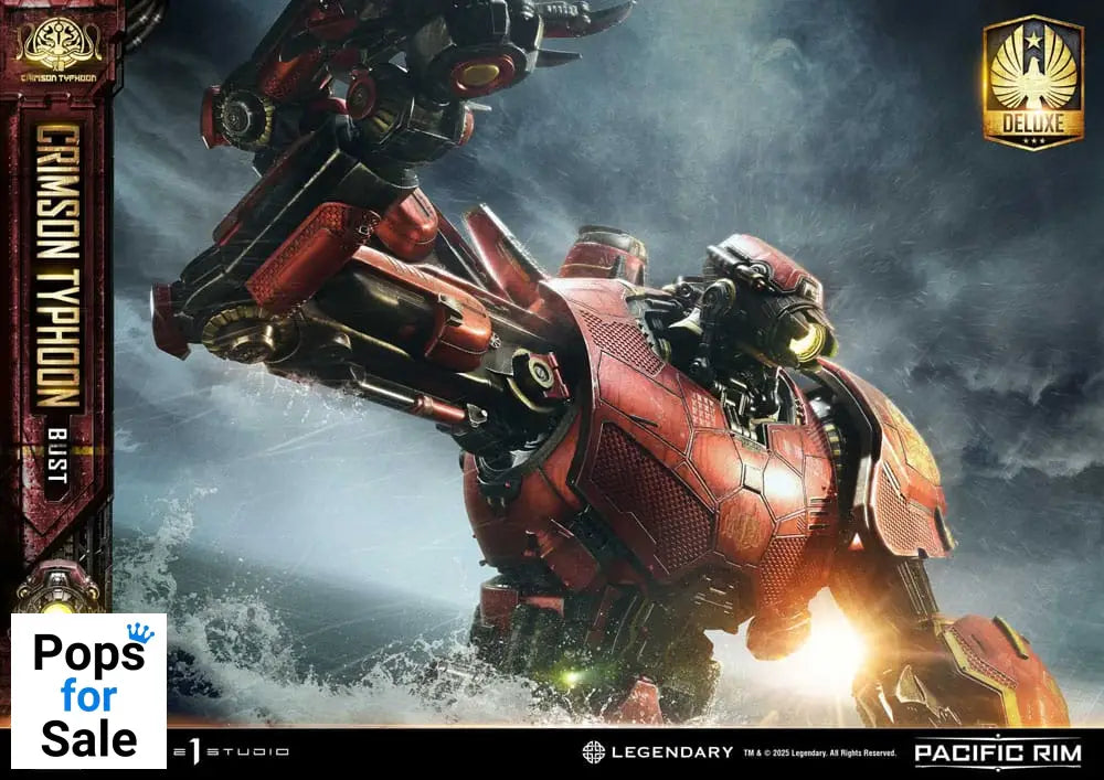 Pacific Rim Life Size Bust 1/1 Crimson Typhoon Deluxe Version 103 cm Lifesize busts