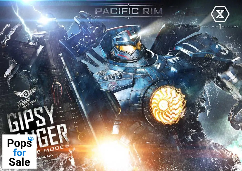 Pacific Rim Life Size Bust 1/1 Gipsy Danger Battle Mode 75 cm