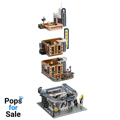 Pantasy Original Construction Set Motorcycle Restaurant