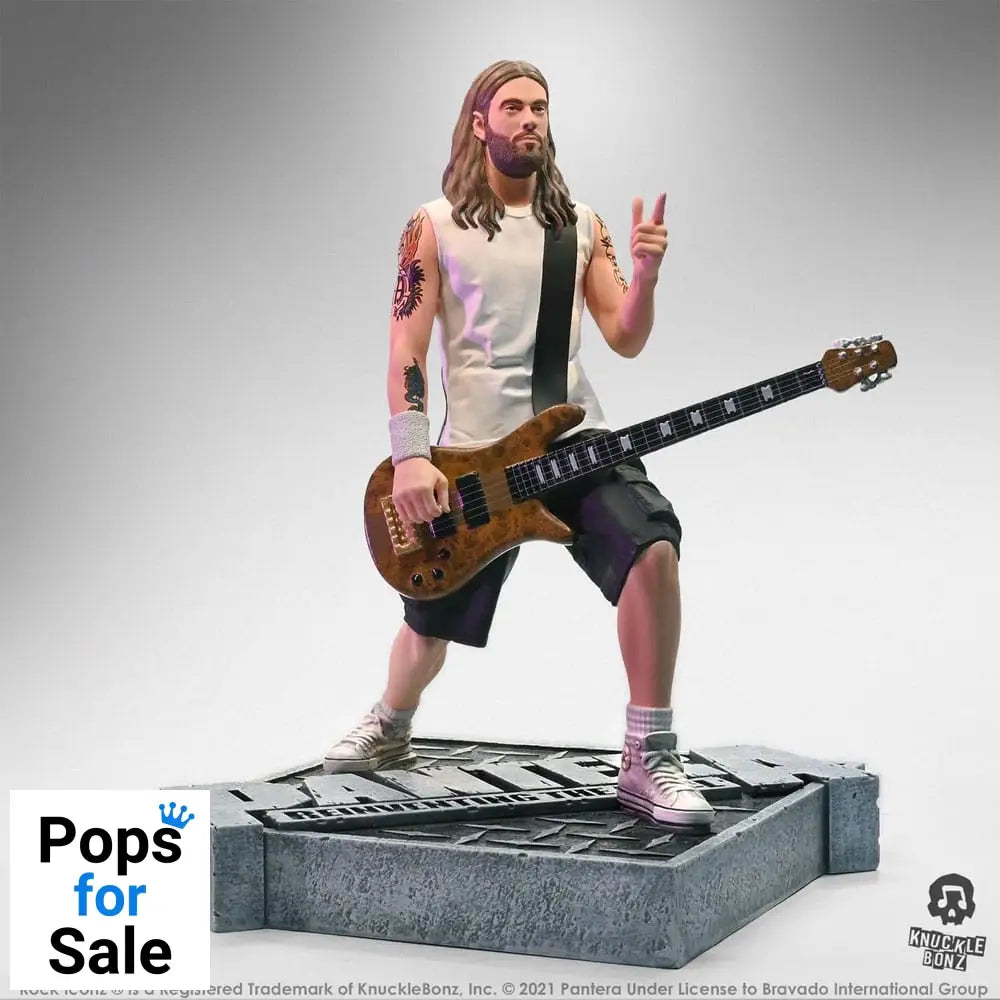 Pantera Rock Iconz Statue Rex Brown (Reinventing the Steel) 22 cm Statues