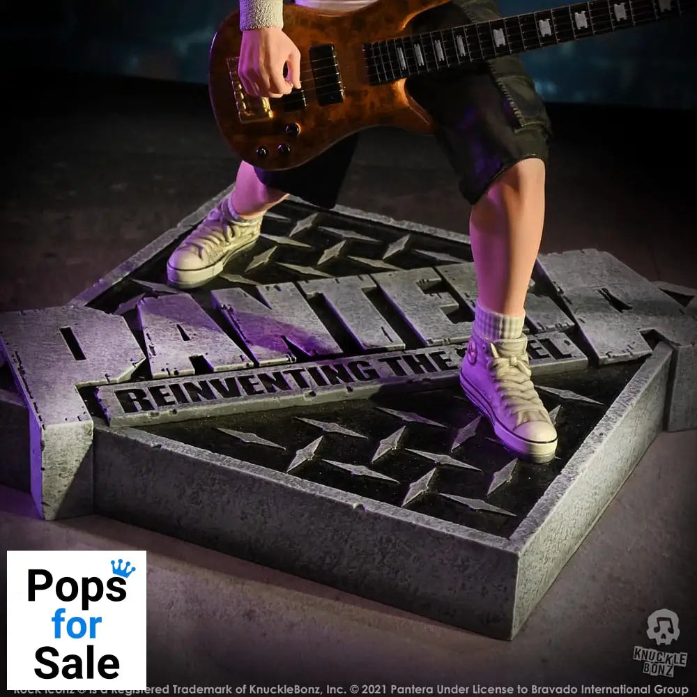 Pantera Rock Iconz Statue Rex Brown (Reinventing the Steel) 22 cm