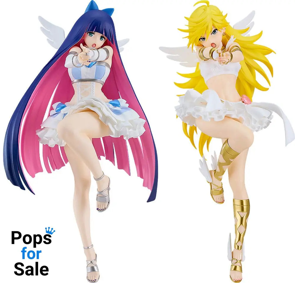 Panty & Stocking with Garterbelt Pop Up Parade PVC Statues 2-Pack Panty & Stocking Set: Repent Ver. L Size 21 cm