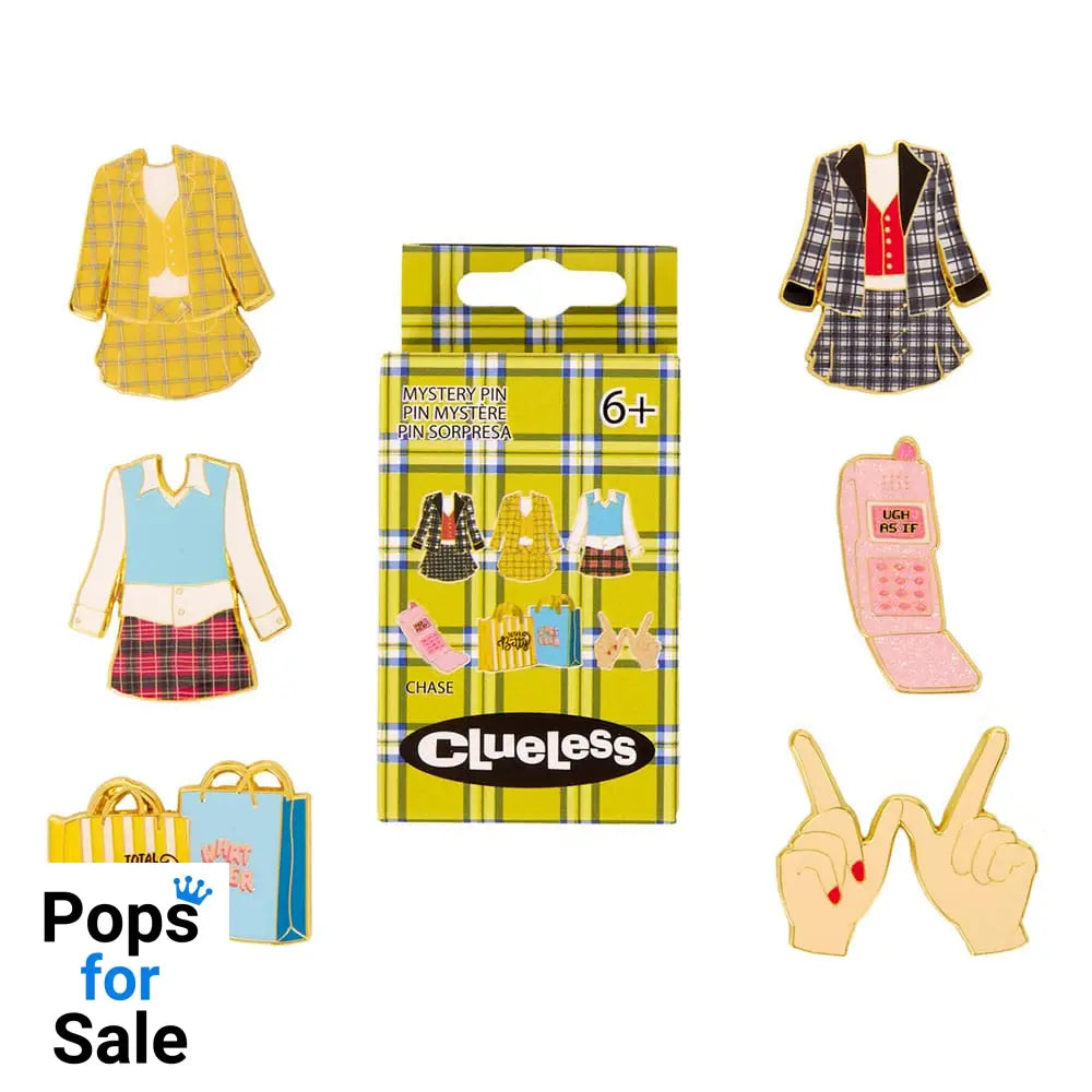 Paramount by Loungefly Enamel Pins Blind Box Clueless Assortment (12)