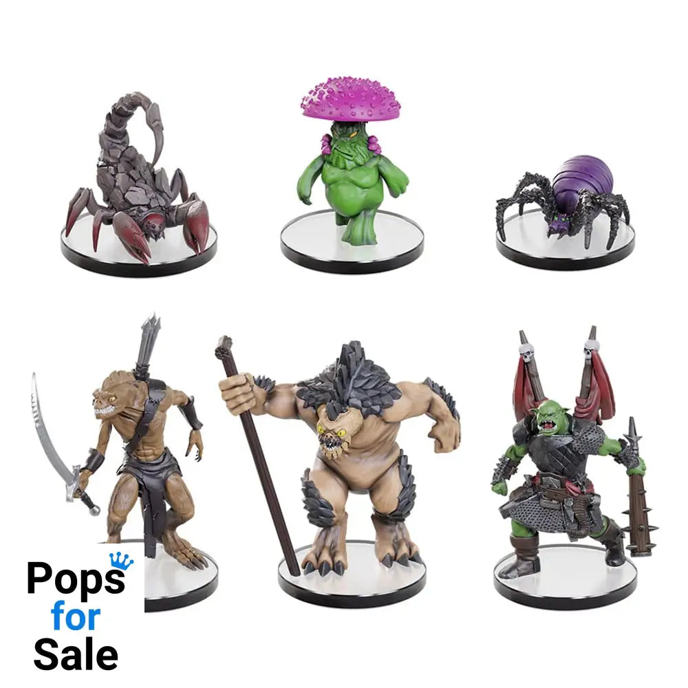 Pathfinder Battles pre-painted Miniatures 6-Pack Cave Lurkers Boxed Set Miniature Gaming & Tabletop