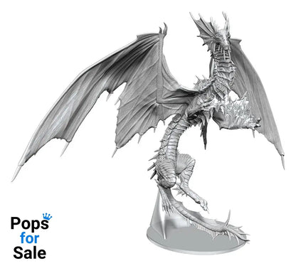 Pathfinder Deep Cuts Unpainted Boxed Miniature Adult Mirage Dragon 23 cm