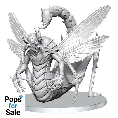 Pathfinder Deep Cuts Unpainted Miniature Derakni (Locust Demon)