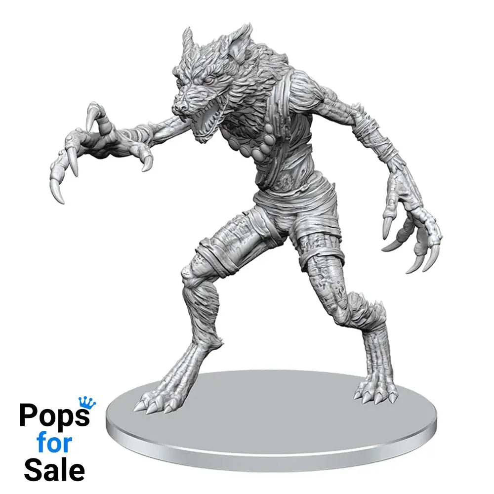 Pathfinder Deep Cuts Unpainted Miniature Meladaemon (Famine Daemon) Miniature Gaming
