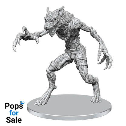 Pathfinder Deep Cuts Unpainted Miniature Meladaemon (Famine Daemon) Miniature Gaming