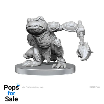 Pathfinder Deep Cuts Unpainted Miniatures Boggard Scout & Castoroides