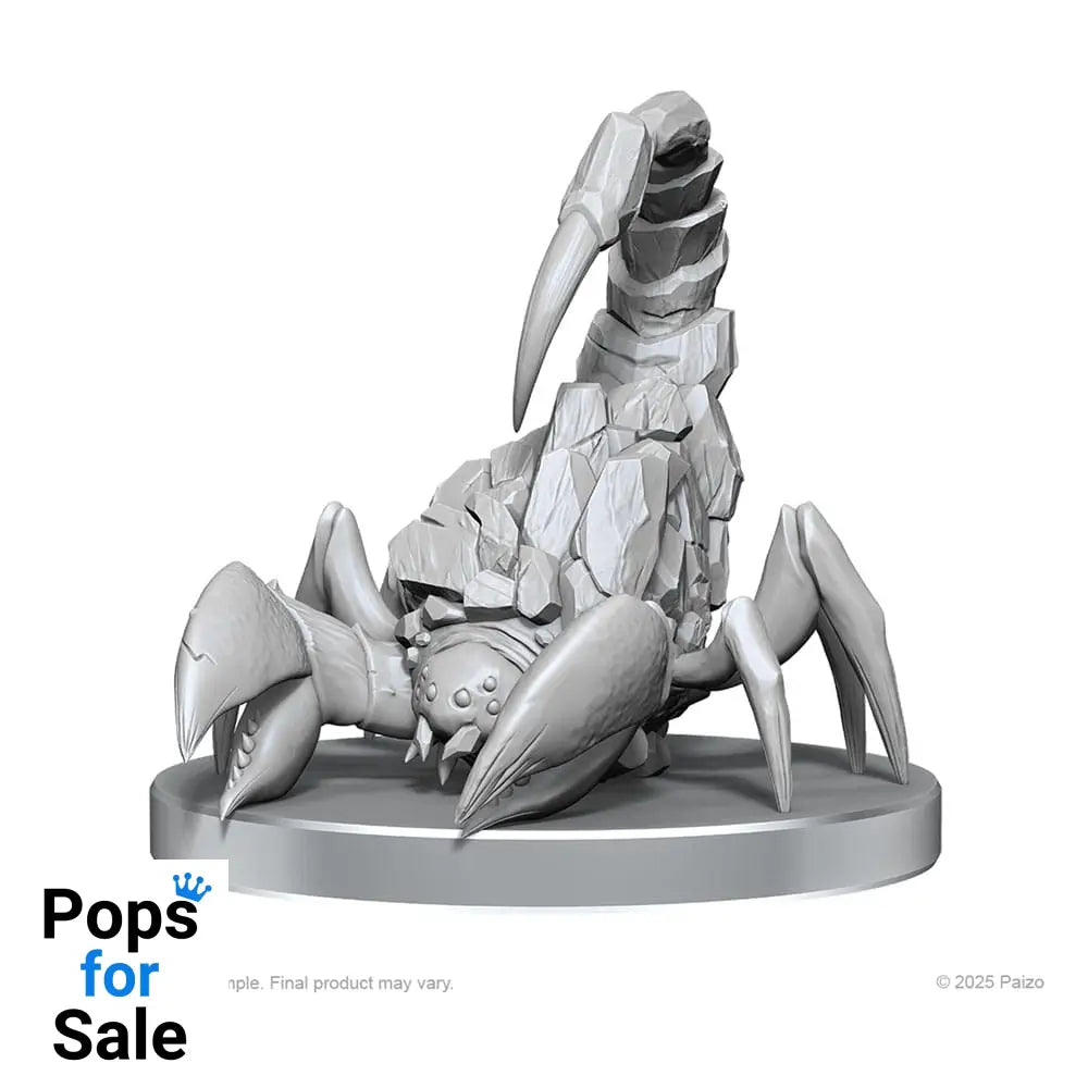 Pathfinder Deep Cuts Unpainted Miniatures Cave Scorpion & Hunting Spider