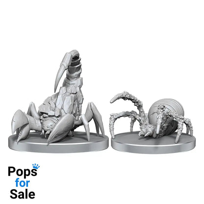Pathfinder Deep Cuts Unpainted Miniatures Cave Scorpion & Hunting Spider Miniature Gaming & Tabletop