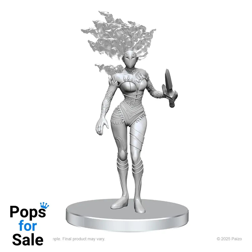 Pathfinder Deep Cuts Unpainted Miniatures Gargoyle & Shae