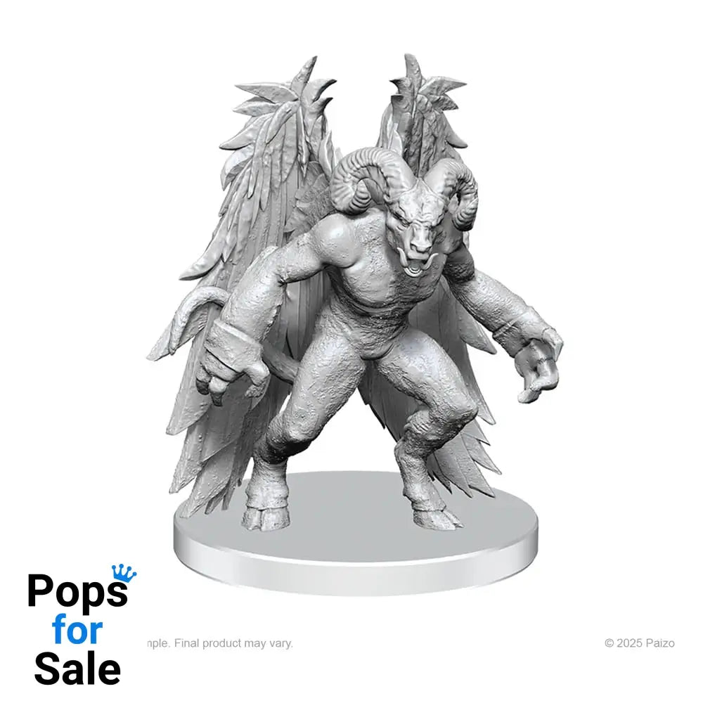 Pathfinder Deep Cuts Unpainted Miniatures Gylou (Handmaiden Devil) & Ferrugon (Rust Devil)