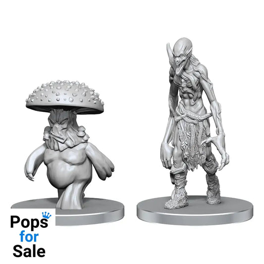 Pathfinder Deep Cuts Unpainted Miniatures Myceloid & Grimstalker