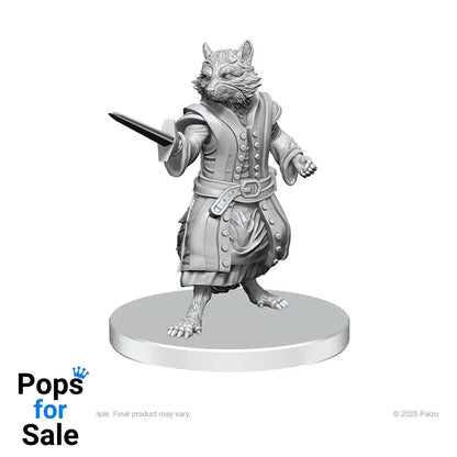 Pathfinder Deep Cuts Unpainted Miniatures Procyal (Raccoon Agathion) & Zoaem (Ring Archon)