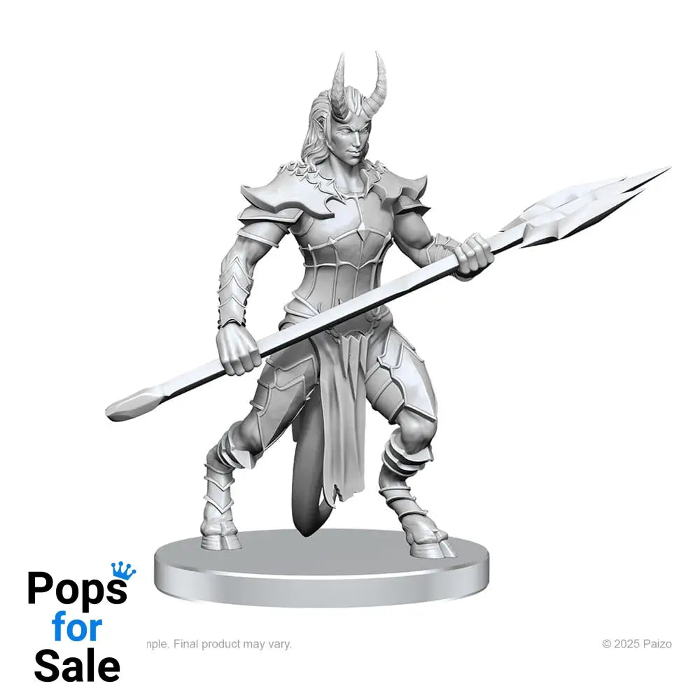 Pathfinder Deep Cuts Unpainted Miniatures Vordine (Infantry Devil) & Pitborn Rogue