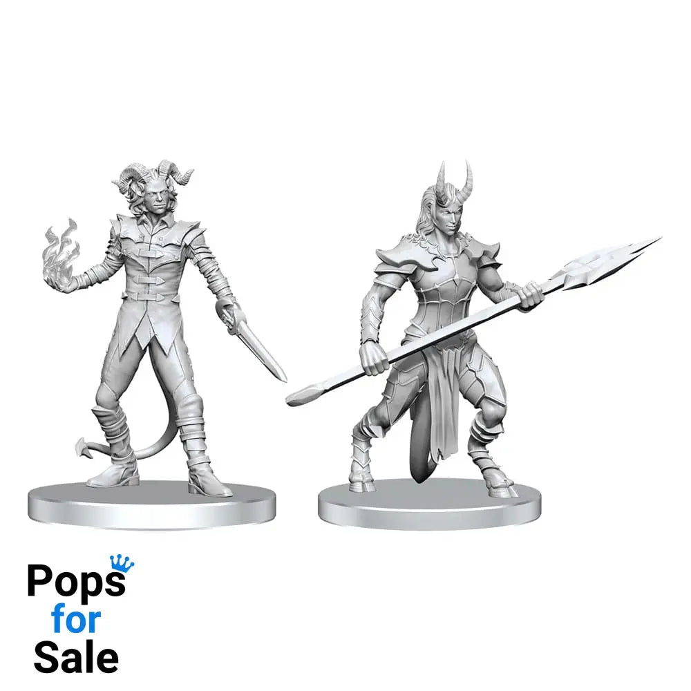 Pathfinder Deep Cuts Unpainted Miniatures Vordine (Infantry Devil) & Pitborn Rogue