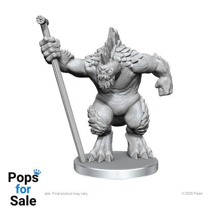 Pathfinder Deep Cuts Unpainted Miniatures Xulgath Skirmisher & Stoneliege