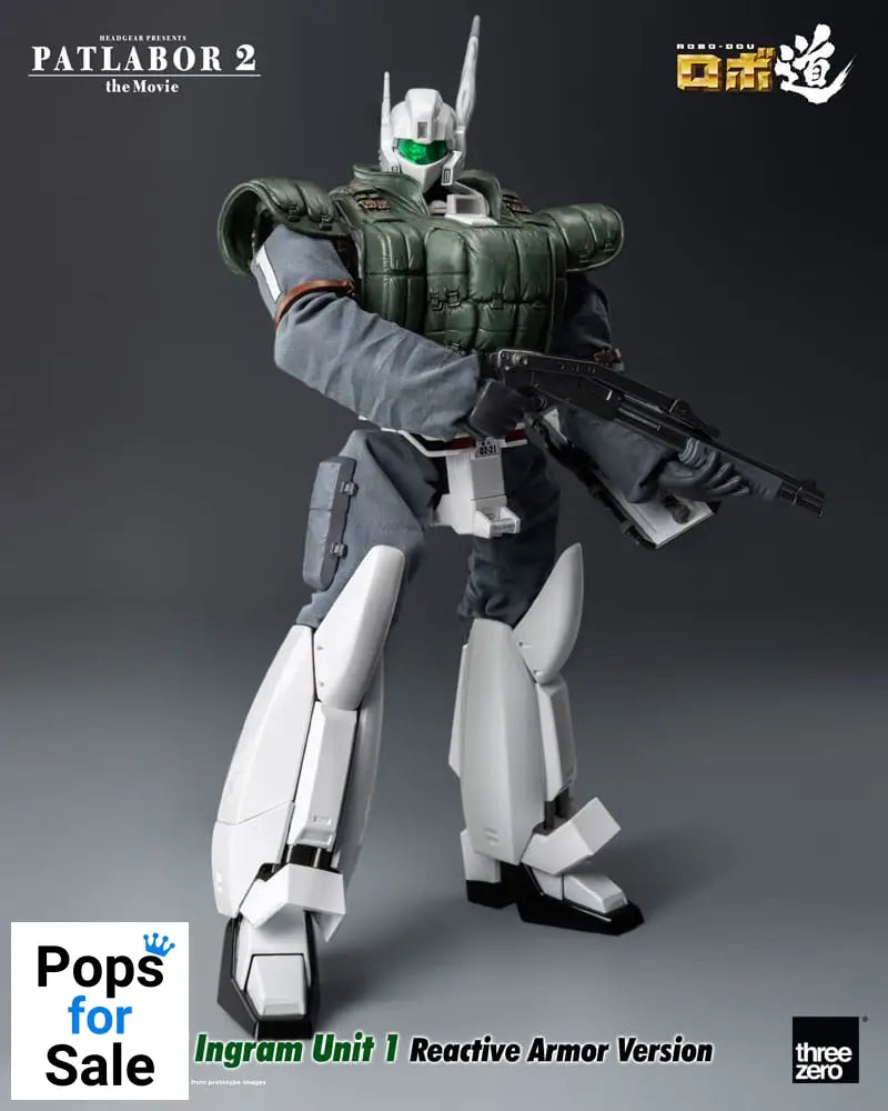 Patlabor 2: The Movie Robo-Dou Action Figure Ingram Unit 1 Reactive Armor Version 23 cm