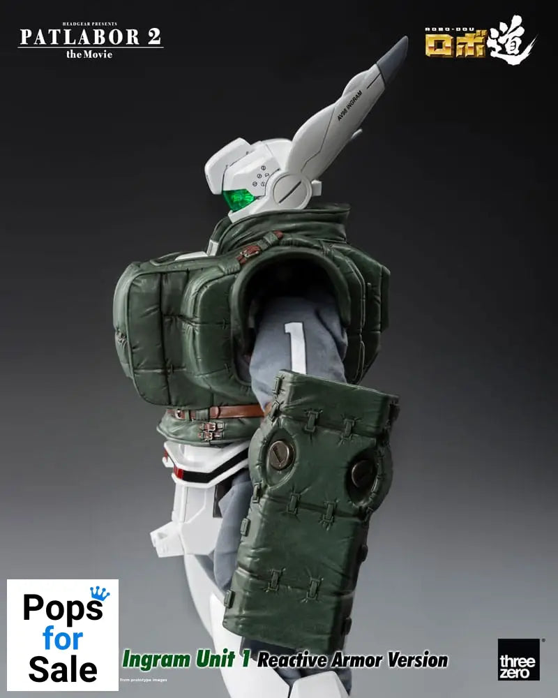 Patlabor 2: The Movie Robo-Dou Action Figure Ingram Unit 1 Reactive Armor Version 23 cm