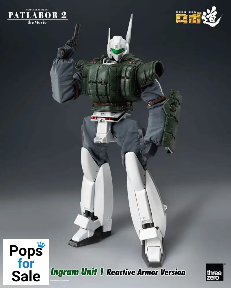 Patlabor 2: The Movie Robo-Dou Action Figure Ingram Unit 1 Reactive Armor Version 23 cm Action figures