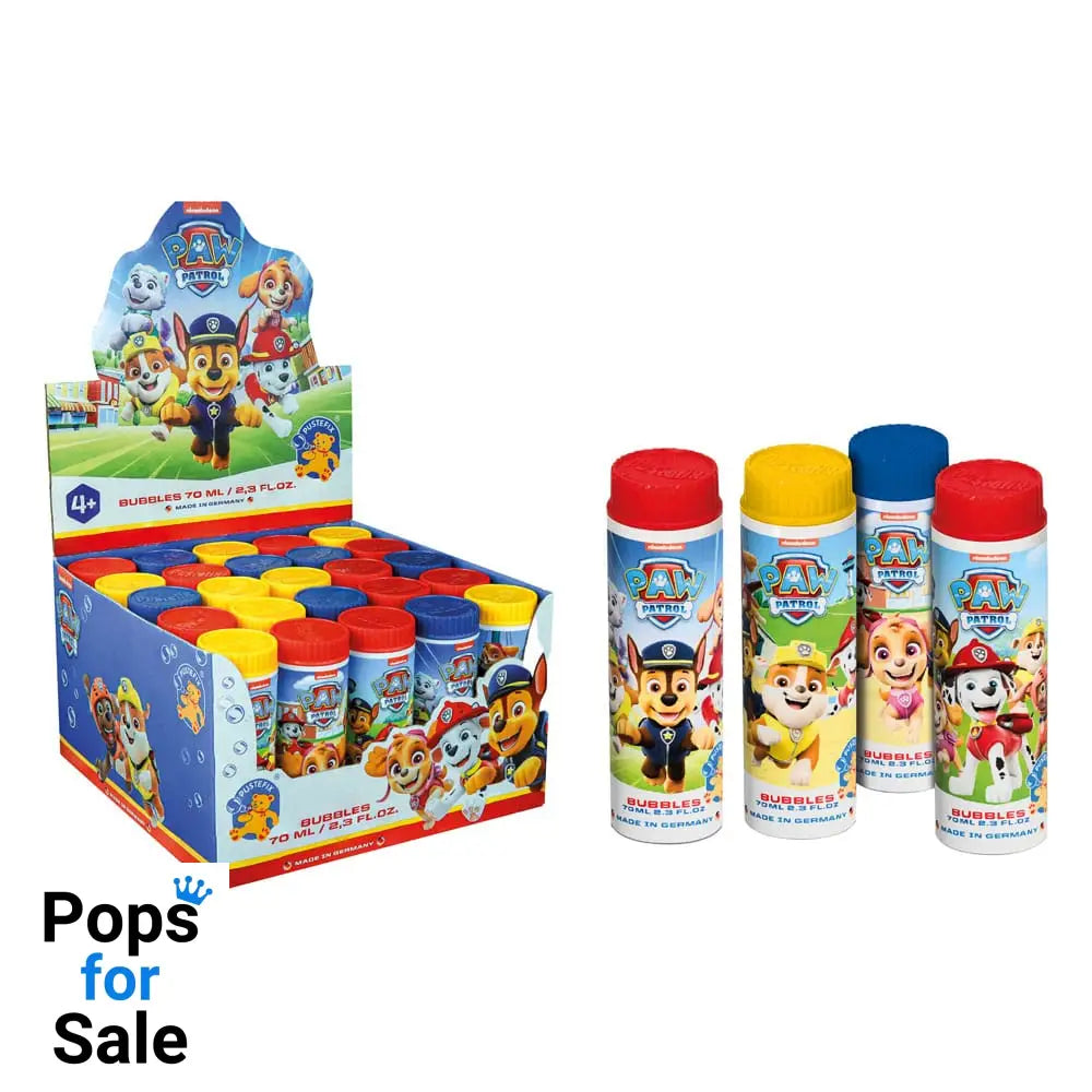 Paw Patrol Pustefix Soap Bubble Bottle Classic Assortment (25)