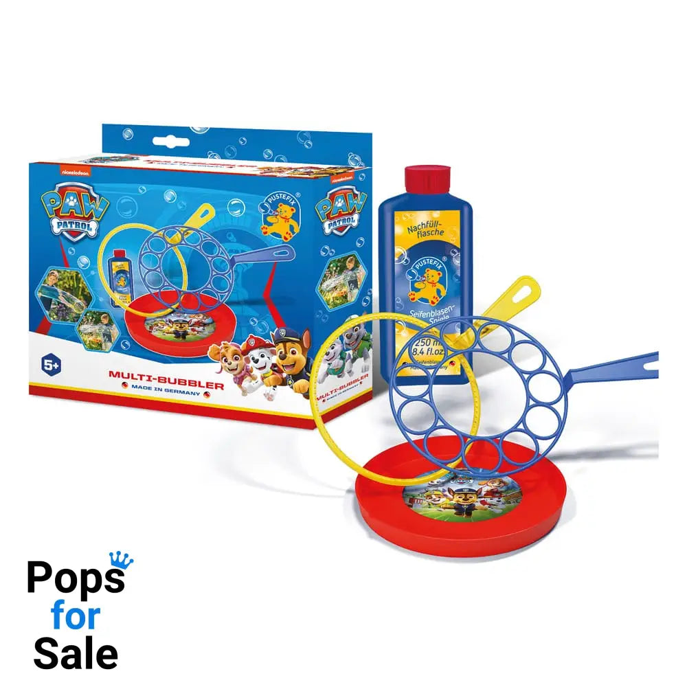 Paw Patrol Pustefix Soap Bubble Bottle Multi-Bubbler Assortment (5)