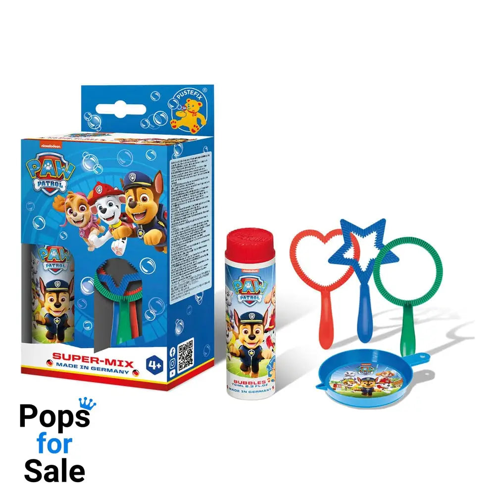 Paw Patrol Pustefix Soap Bubble Bottle Super-Mix Assortment (15)