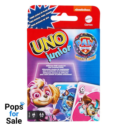 PAW Patrol: The Mighty Movie Card Game UNO Junior Playing cards