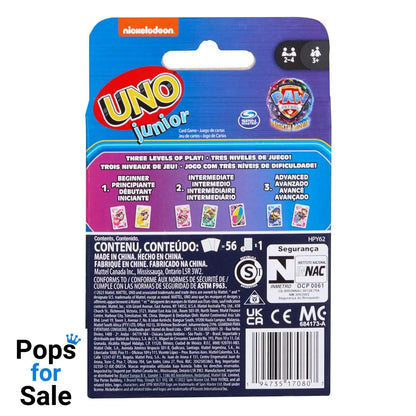 PAW Patrol: The Mighty Movie Card Game UNO Junior Playing cards