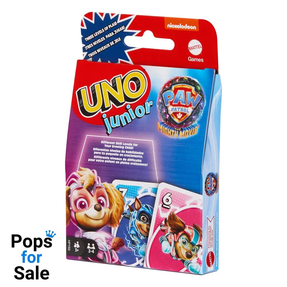 PAW Patrol: The Mighty Movie Card Game UNO Junior