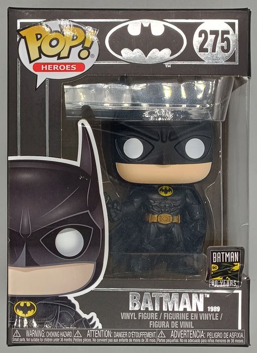 275 Batman (1989) - DC Batman 80 Years - Funko POP - Box Damaged