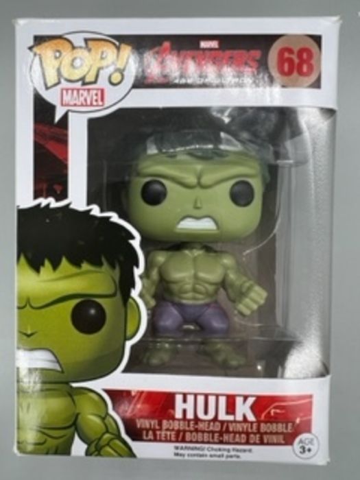 #68 Hulk - Marvel Avengers Age of Ultron - Box Damaged Funko POP