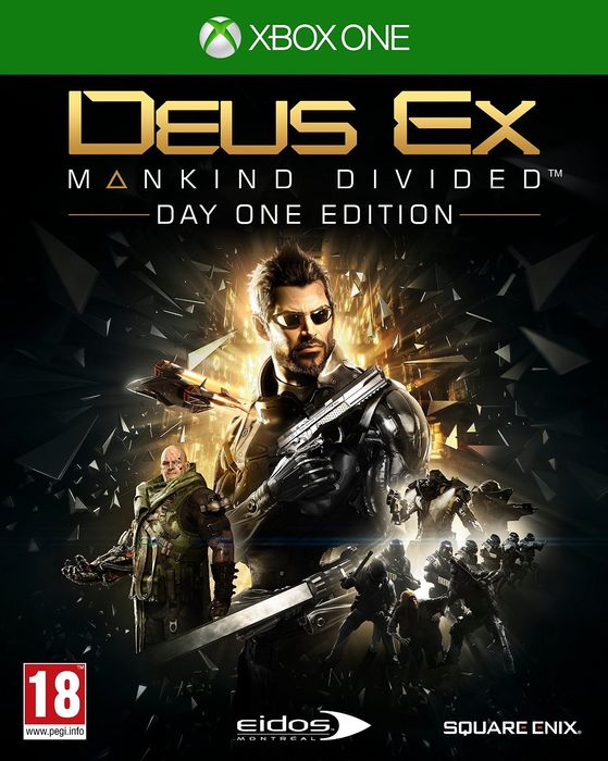 Deus Ex: Mankind Divided Day One Edition for Microsoft Xbox One (XB1) - NEW