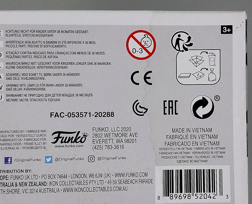 713 50s Wanda - B&W - Marvel Wandavision - Box Damaged Funko POP