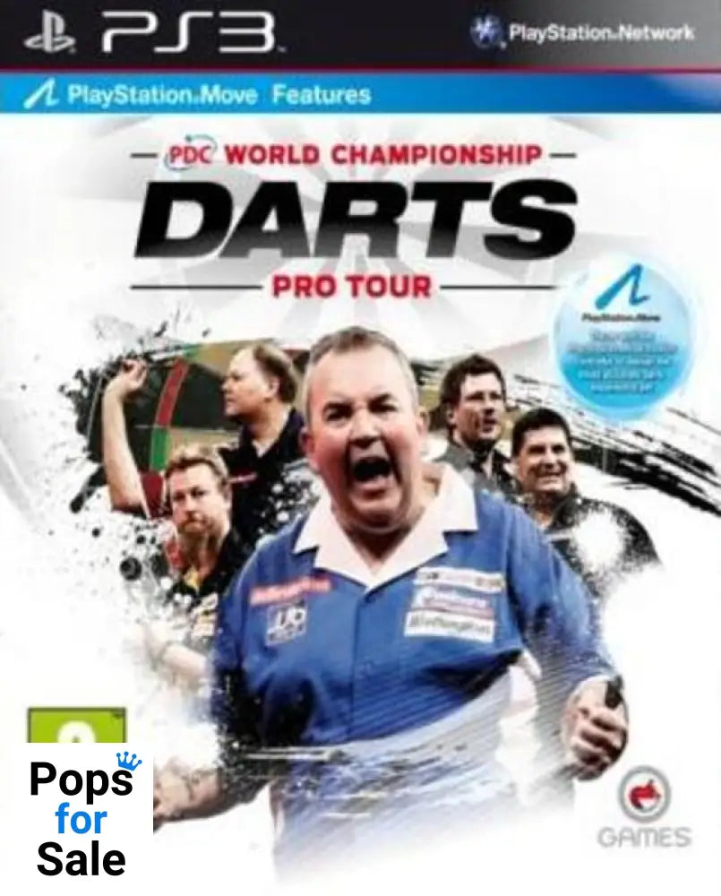 PDC World Championship Darts World Pro Tour for Sony Playstation 3 (PS3)