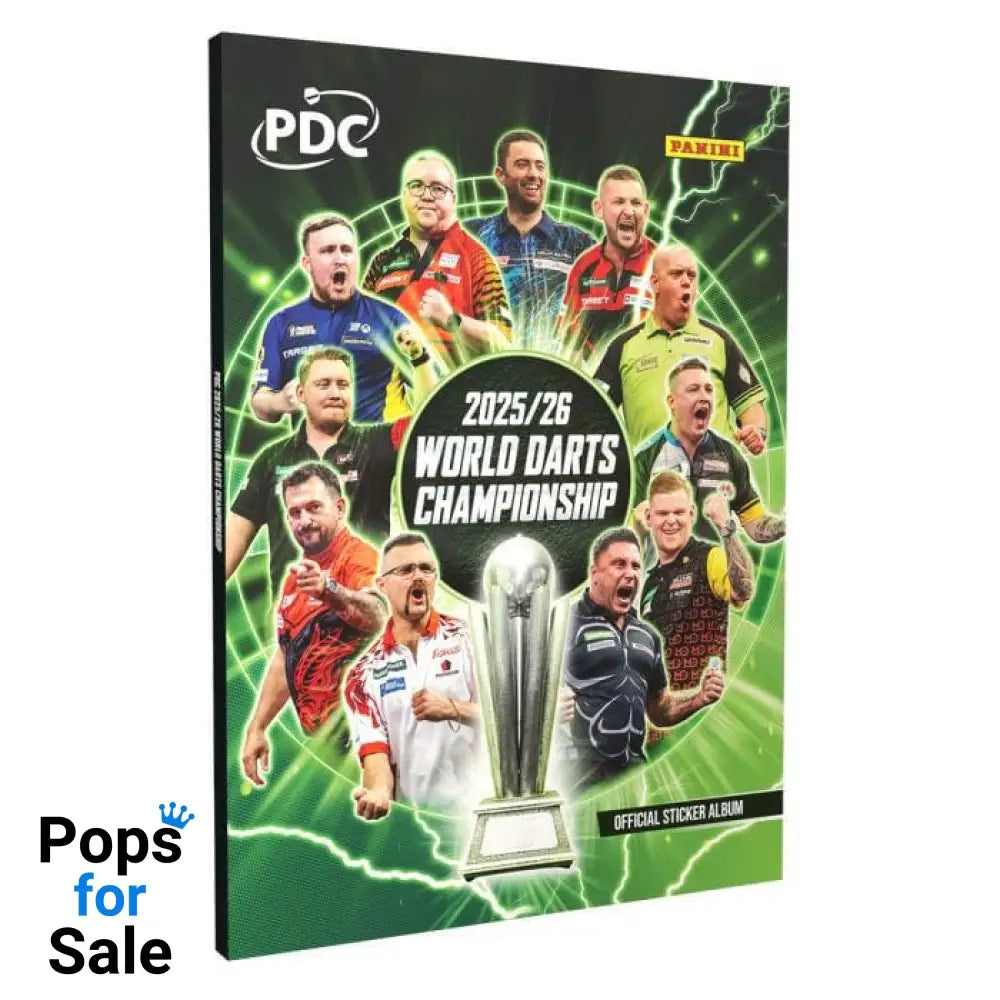 PDC World Darts Championship 2025/26 Sticker Collection Hardcover Album