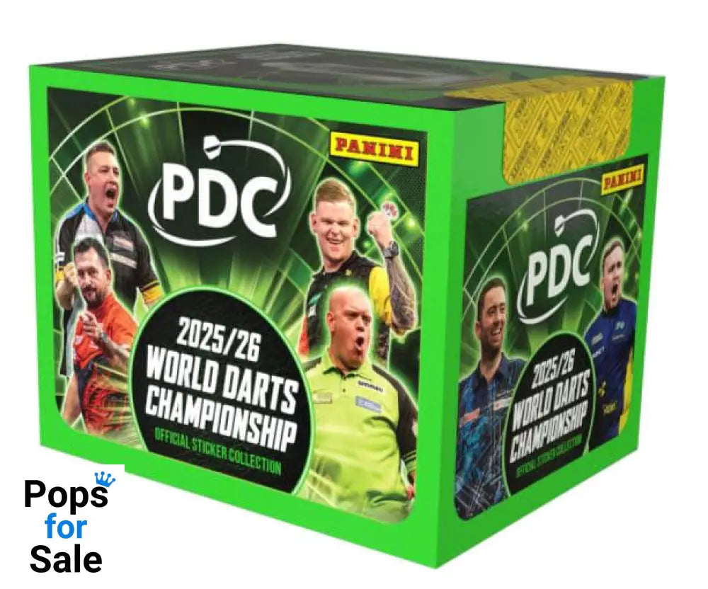 PDC World Darts Championship 2025/26 Stickers Box (36)
