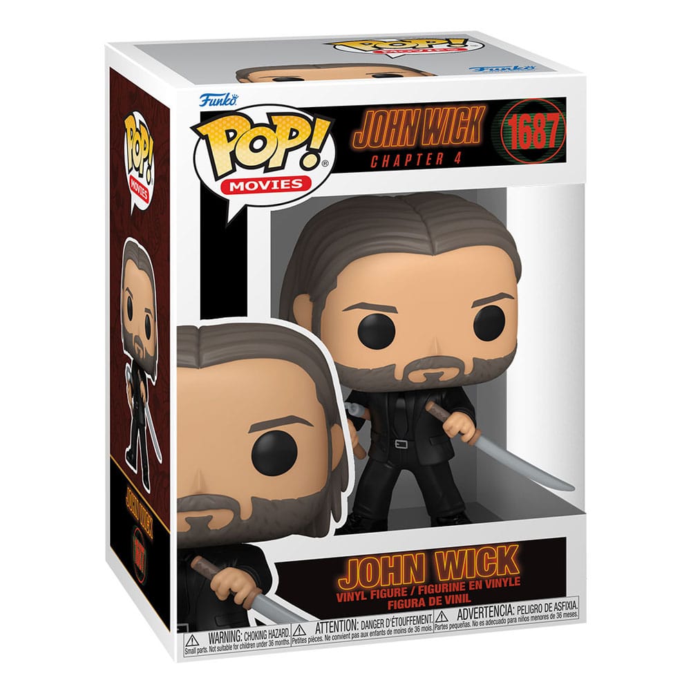 1687 John Wick - John Wick 4 Funko POP - Brand New Funko POP