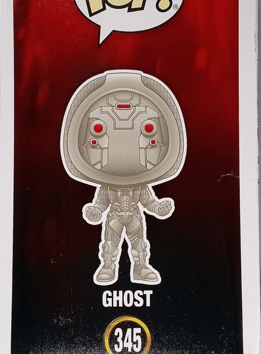 #345 Invisible Ghost - Marvel Ant-Man & the Wasp Box Damaged Funko POP