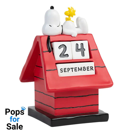 Peanuts 3D perpetual Calendar Snoopy Doghouse